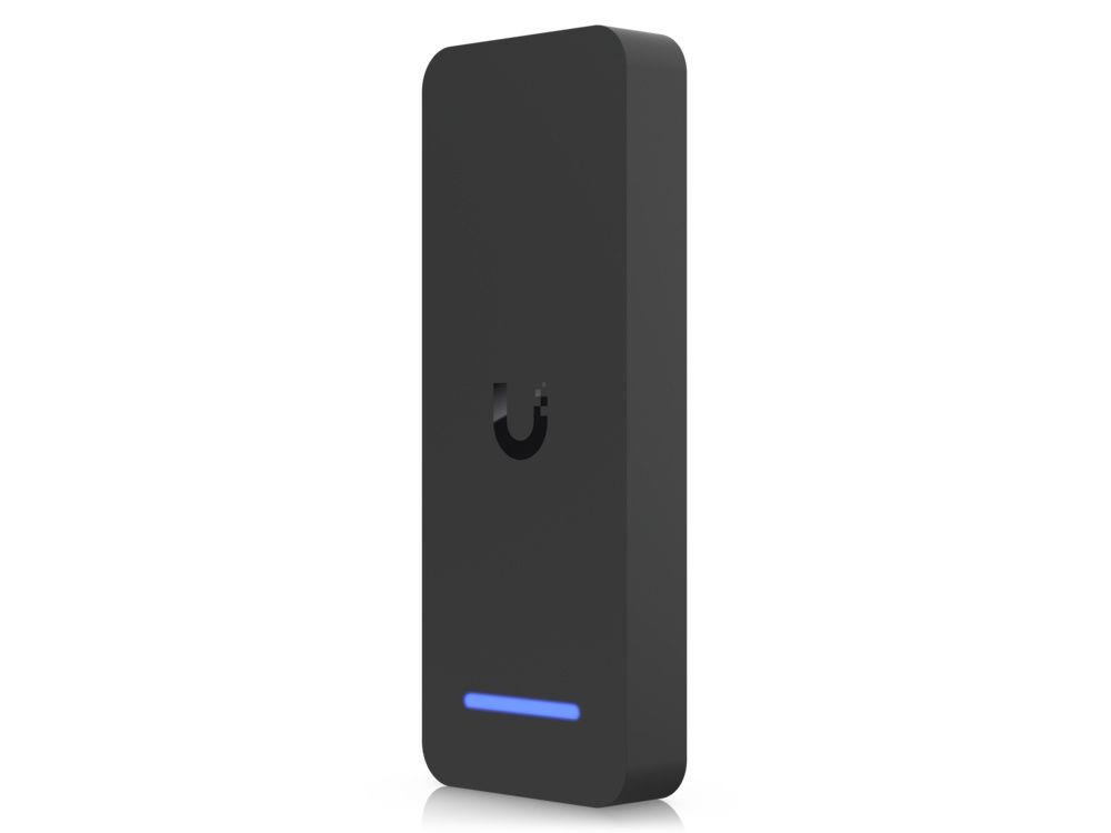 De Ubiquiti UniFi Access Retrofit Reader voor toegangscontrole schuin van rechtsvoor
