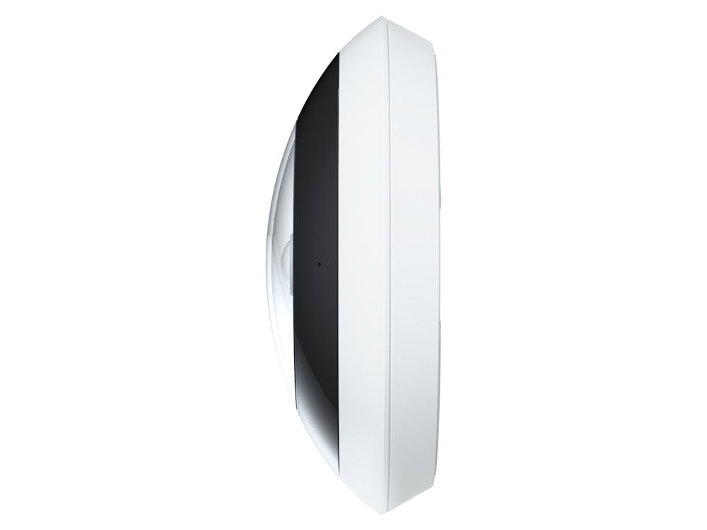 Zijkant van de Ubiquiti UniFi Protect AI 360 graden 5MP outdoor fisheye camera