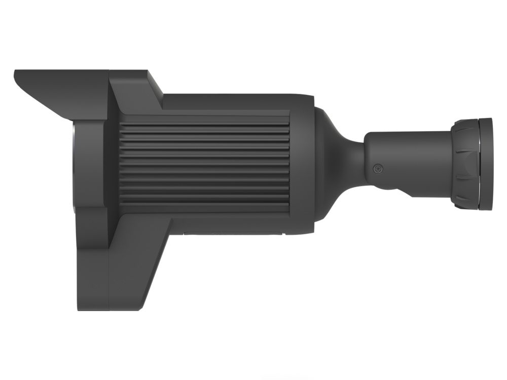 Zijkant van de Ubiquiti UniFi Protect AI LPR (UVC-AI-LPR-B) camera voor kentekenplaatherkenning