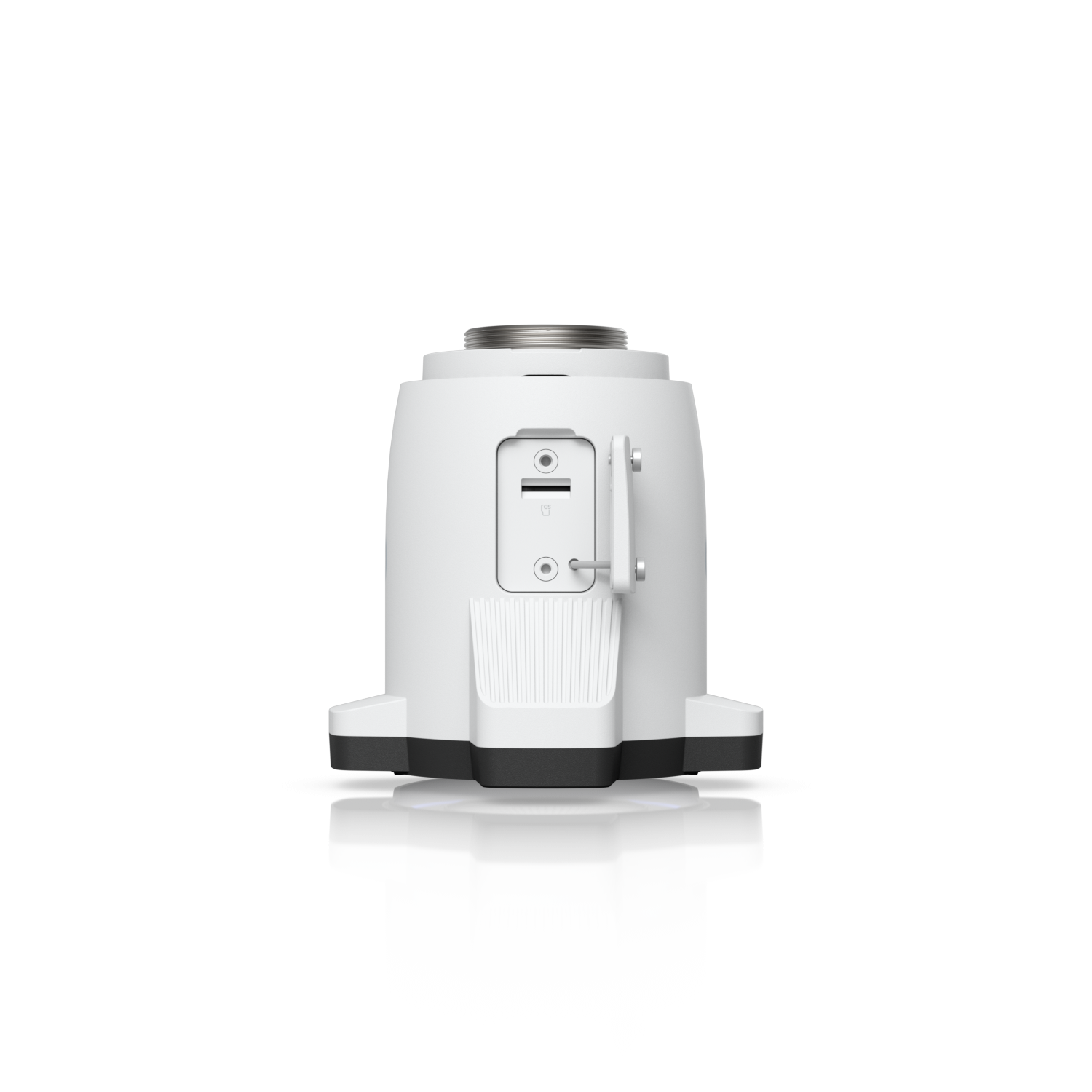 Onderkant van de Ubiquiti UniFi G6 Edge Bullet (UVC-G6-Edge-Bullet) outdoor 4K AI camera voor camerabewaking buiten