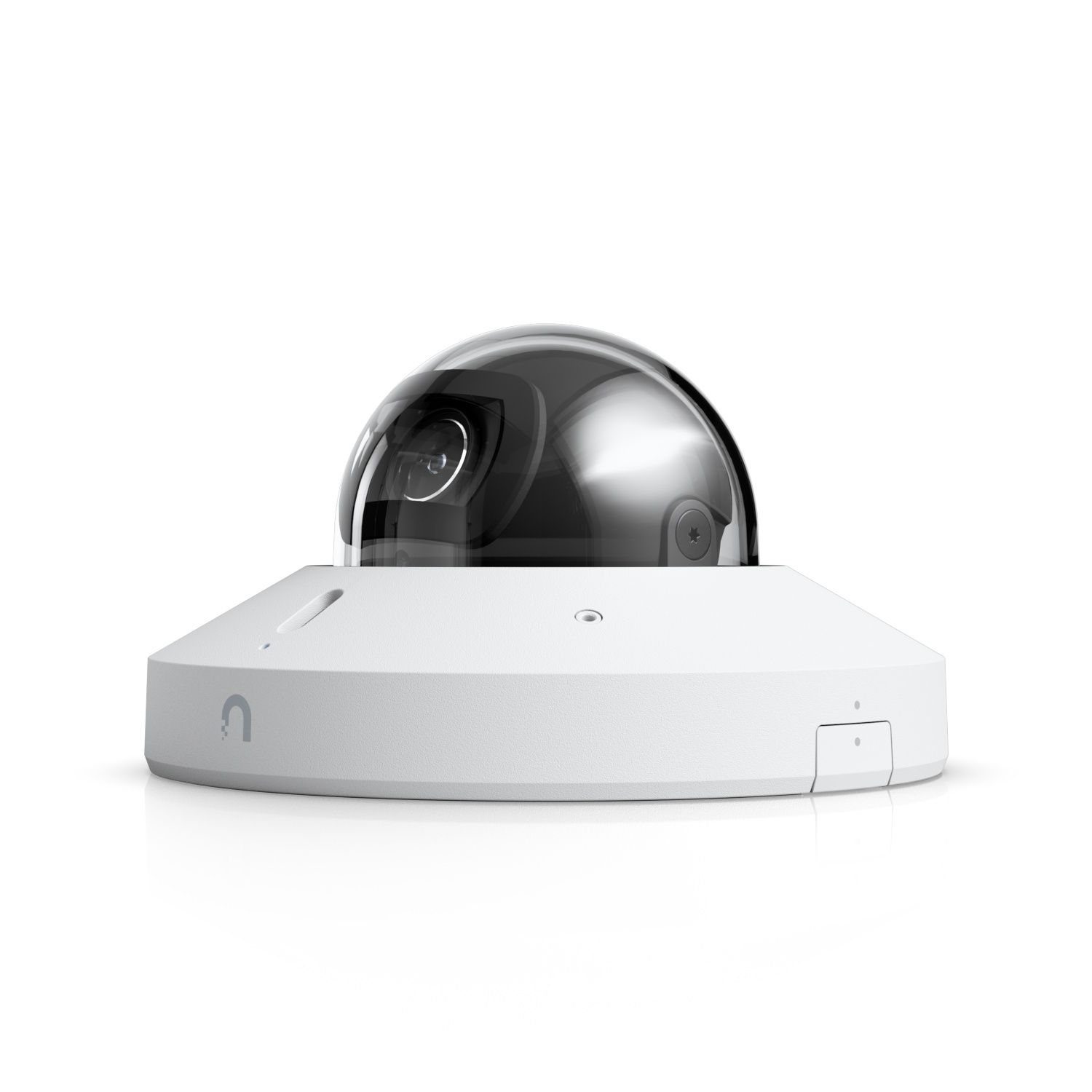 Ubiquiti UniFi G6 Mini Dome Camera liggen schuin van voor