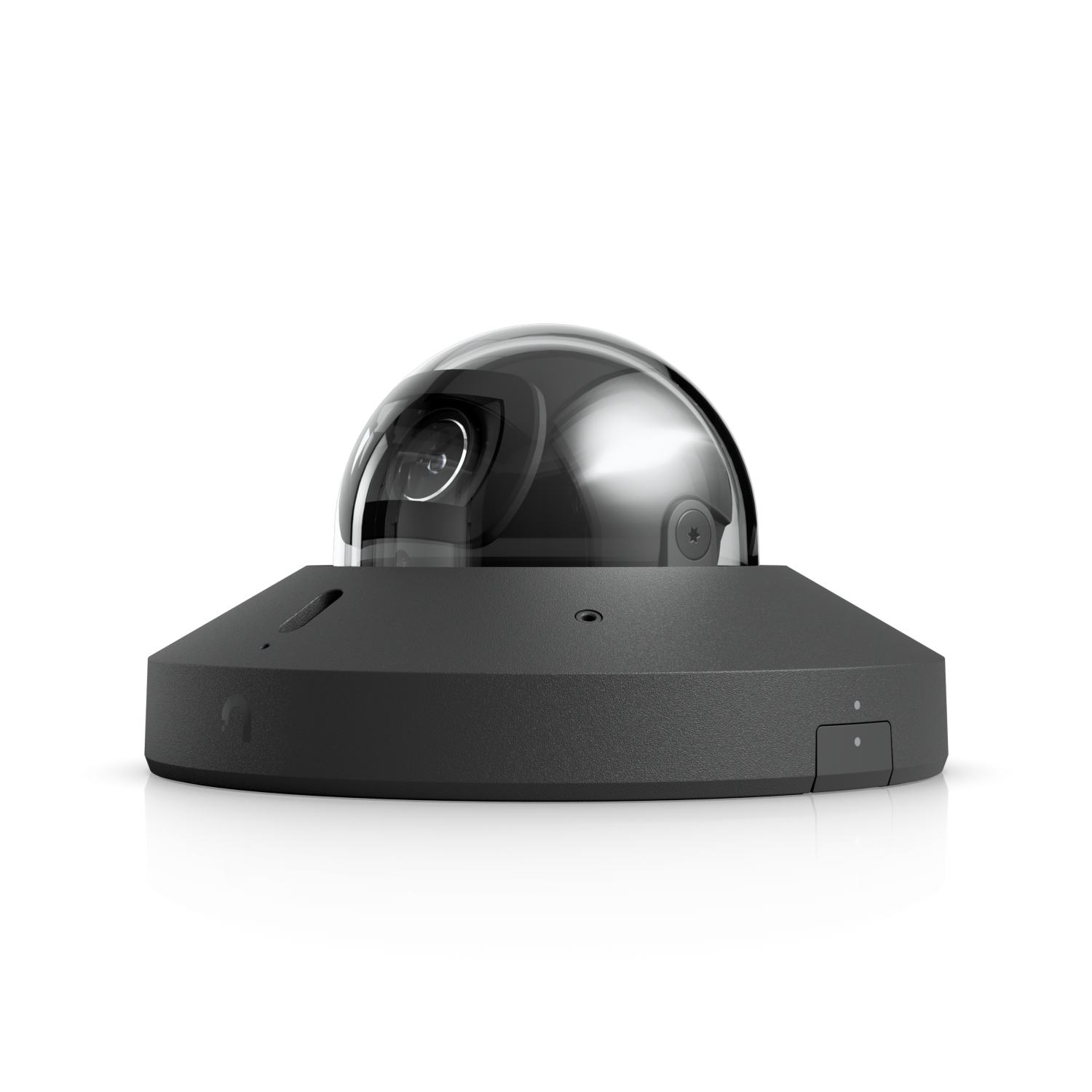 Ubiquiti UniFi G6 Mini Dome Camera liggen schuin van voor