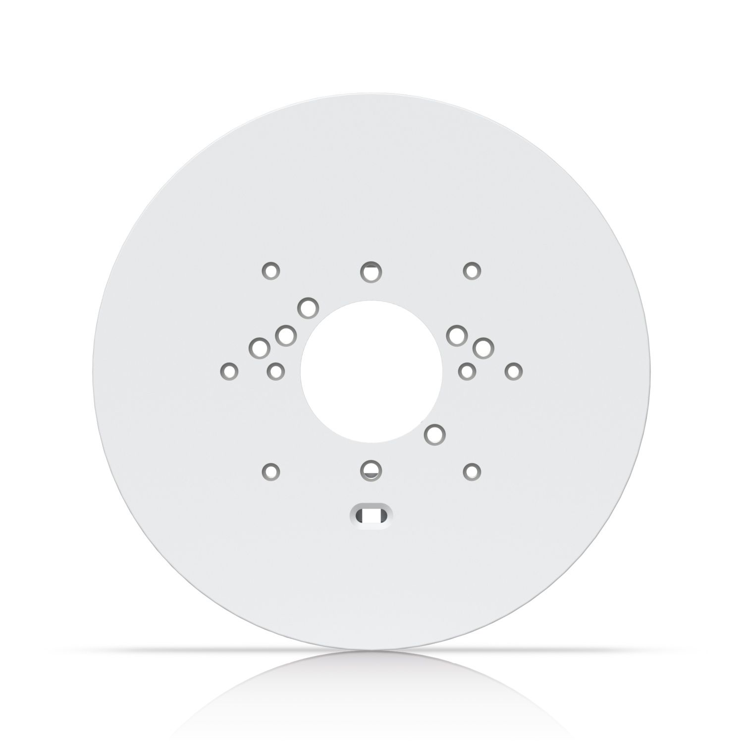 Montageplaat van de Ubiquiti UniFi Gang Box Mounting Plate Wit (UACC-GB-Plate-W)