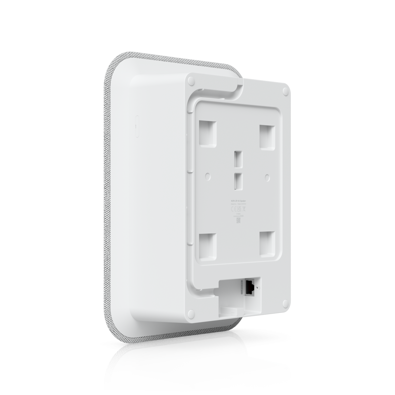 Ubiquiti UniFi Protect AI Speaker (UP-AI-Speaker) achterkant schuin rechts