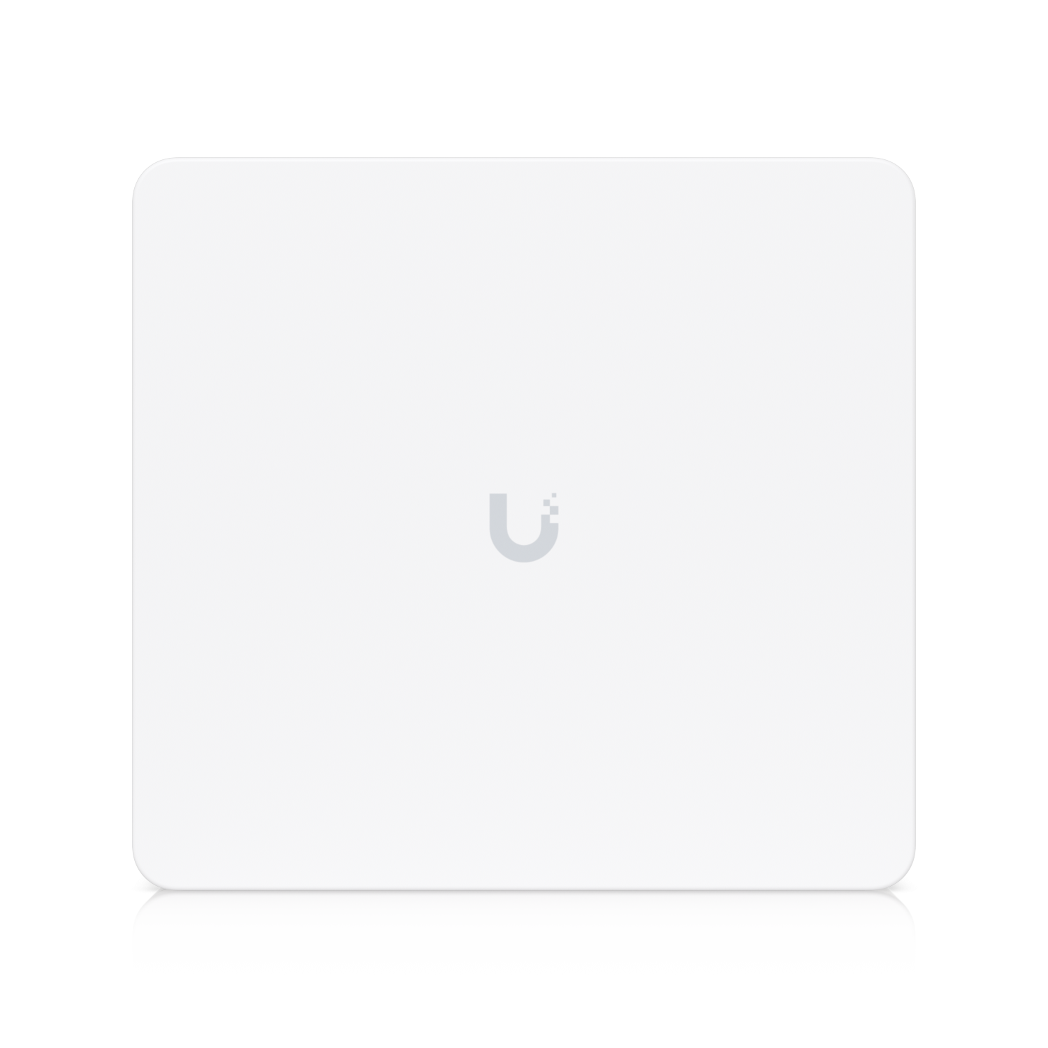 Voorkant van de gesloten Ubiquiti UniFi Protect Alarm Hub Kit met indoor behuizing
