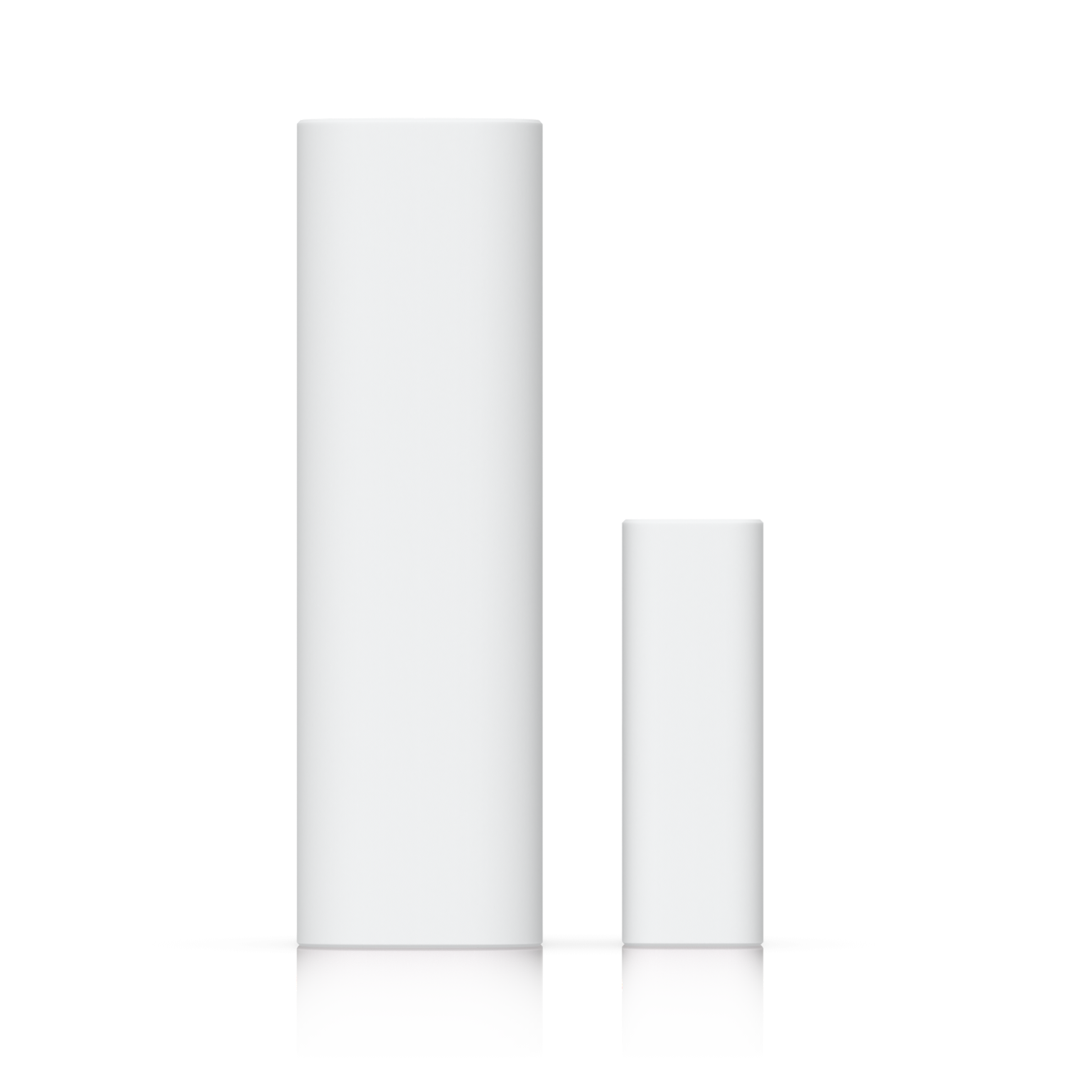 Voorkant van de Ubiquiti UniFi Entry Sensor, een SuperLink raam- en deursensor die het openen en sluiten detecteert
