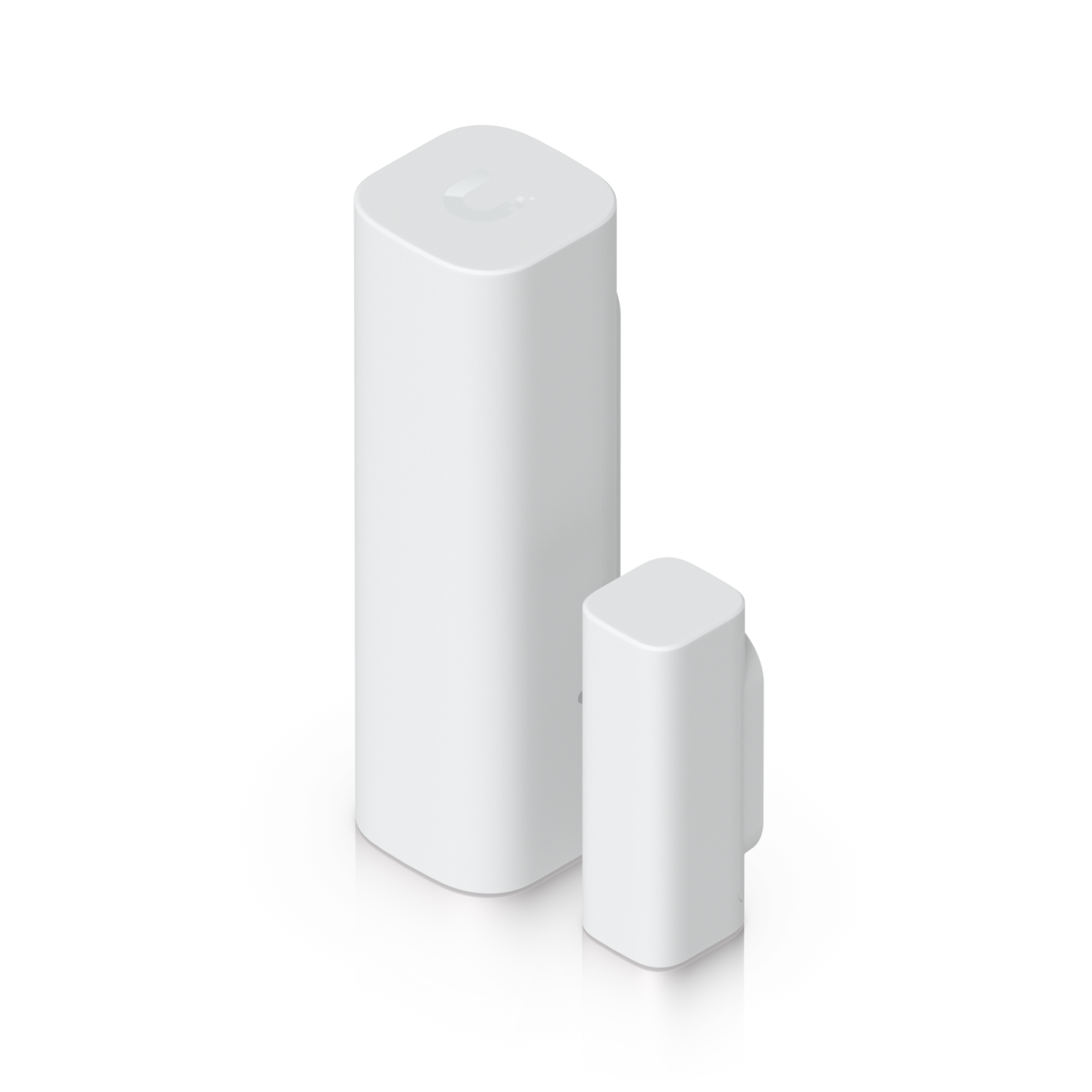 De Ubiquiti UniFi Entry Sensor schuin van bovenaf