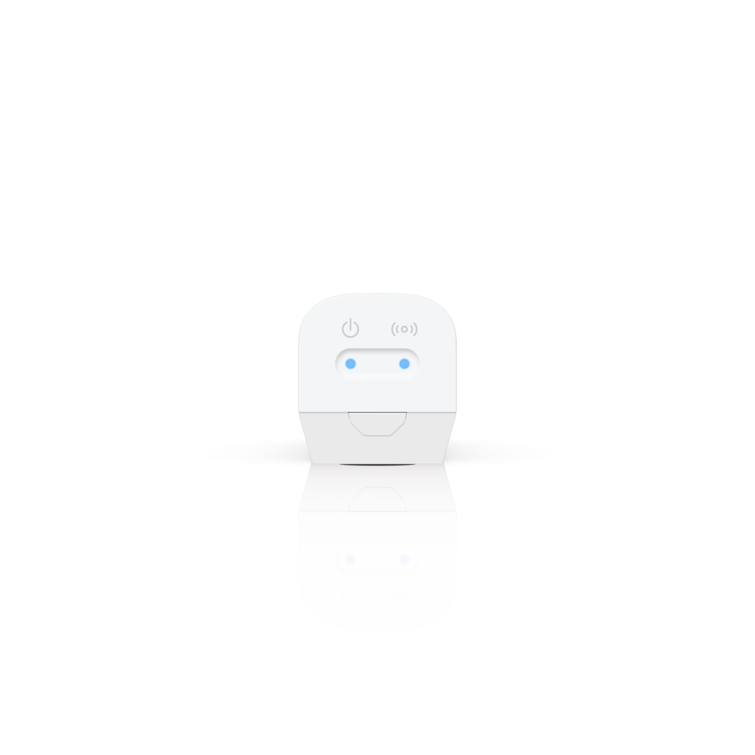 Onderkant van de Ubiquiti UniFi SuperLink Motion Sensor, een PIR Bewegingssensor