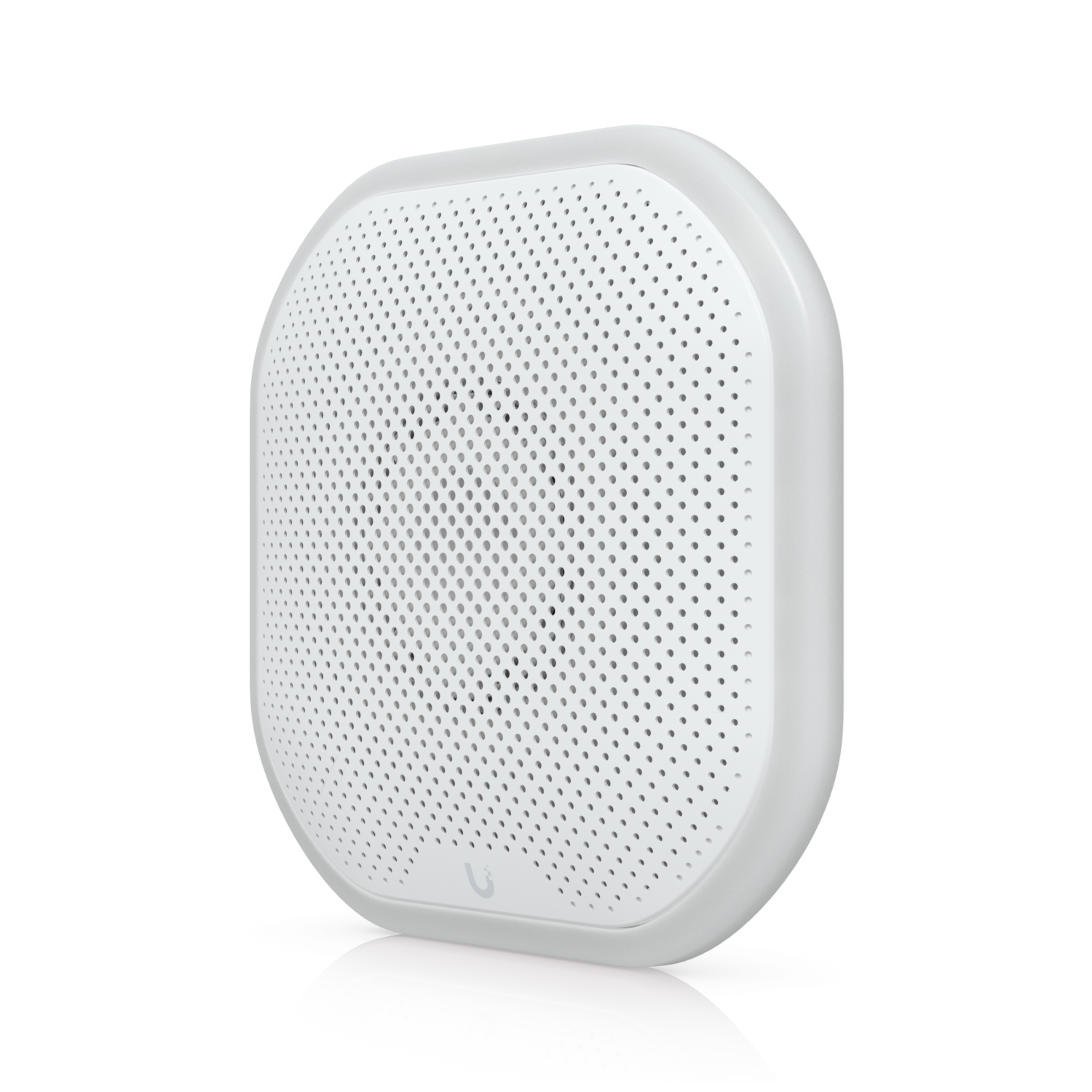 De Ubiquiti UniFi SuperLink Siren schuin van rechts