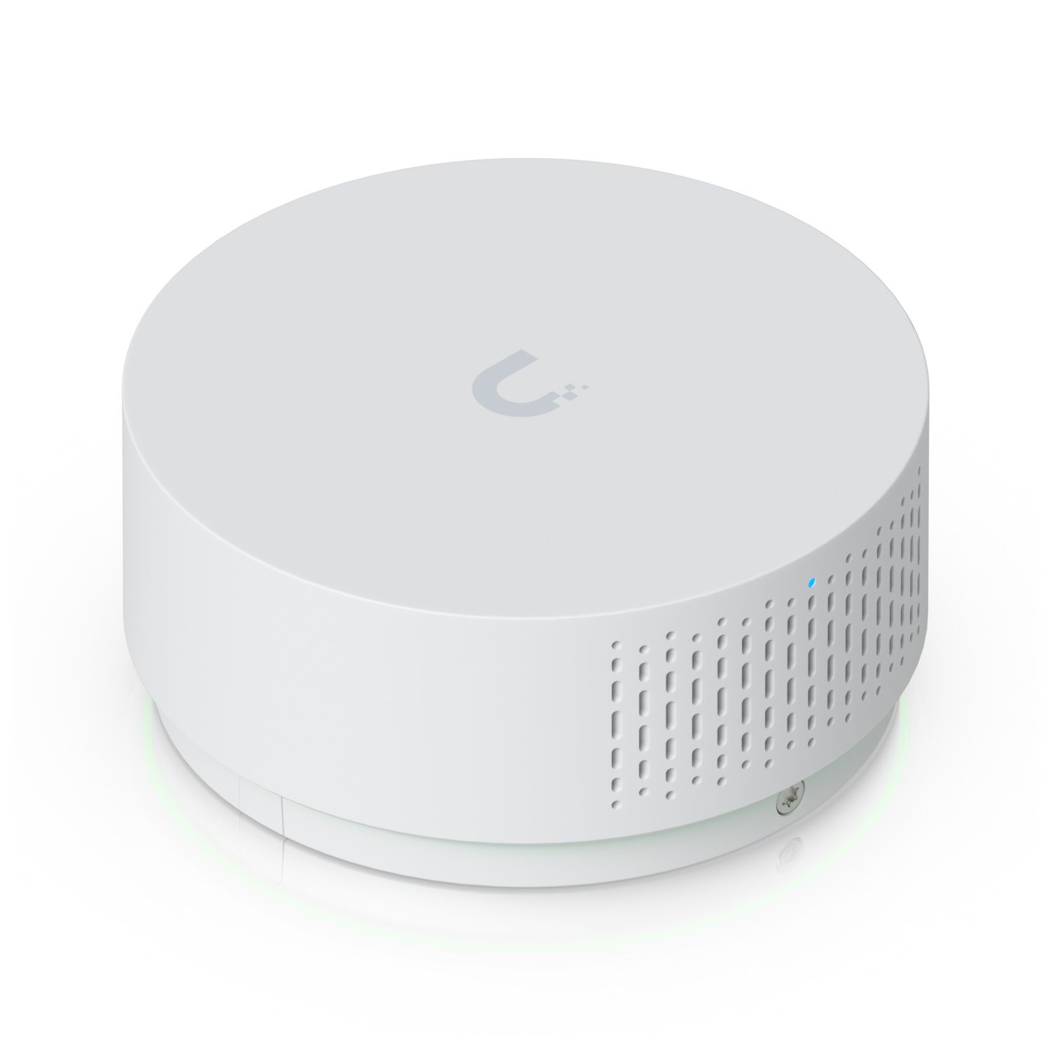De Ubiquiti UniFi Vape Detection & Air Quality Sensor schuin van boven