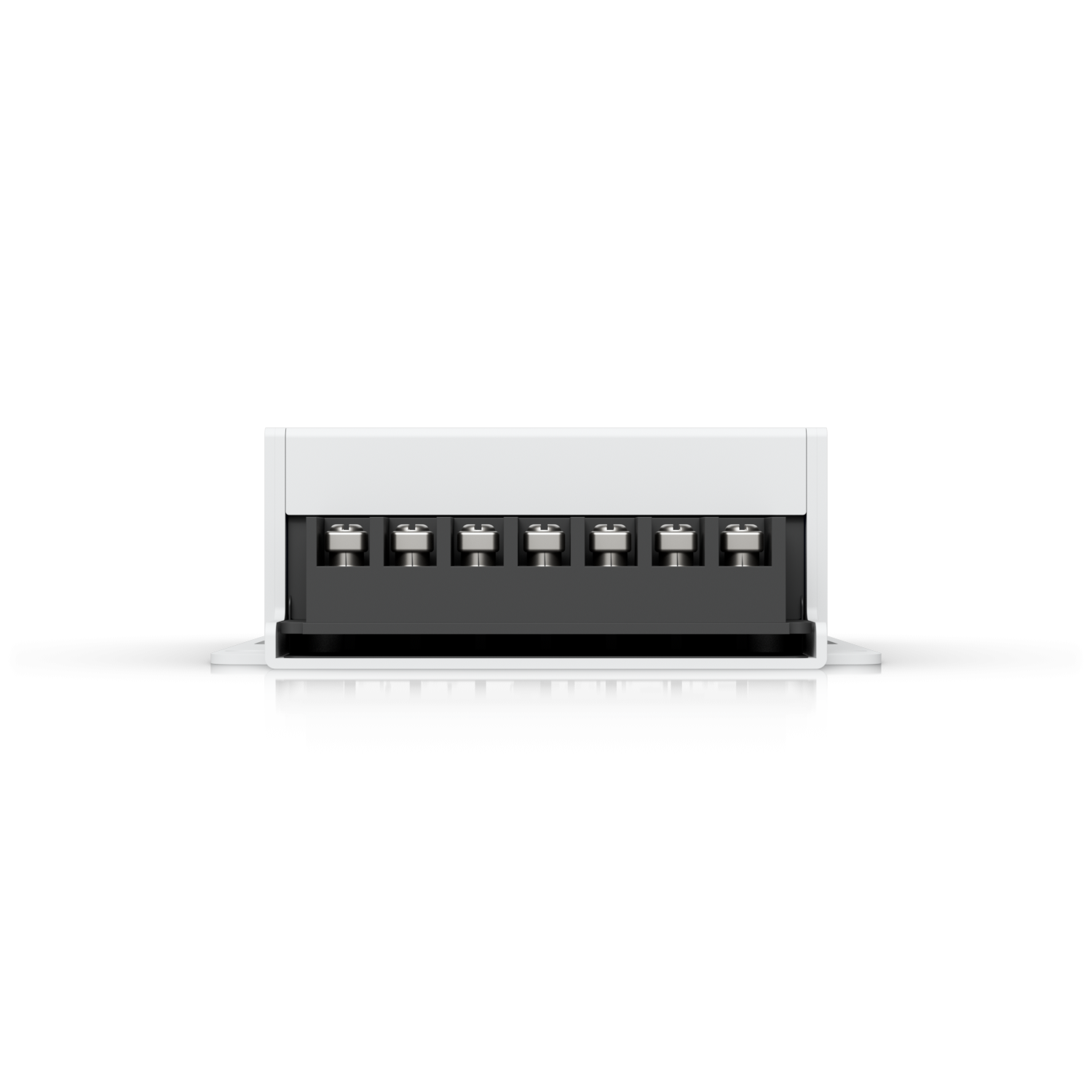 Onderkant met aansluitingen van de Ubiquiti UniFi Retrofit PSU 12V voeding