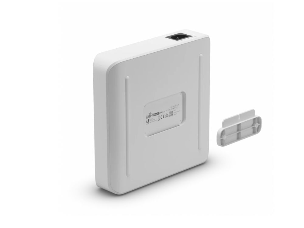 Ubiquiti UniFi USW-Lite-16-PoE 16-Poorts Gigabit L2 Managed PoE Switch onderkant met montageplaatje
