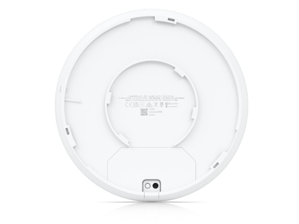 Ubiquiti U6-Pro productfoto achterkant
