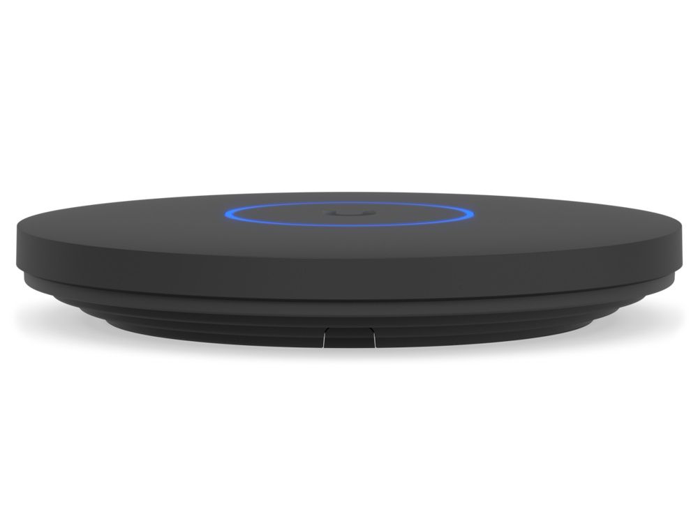 Het Ubiquiti UniFi U7 Pro XG Indoor WiFi 7 Access Point vlak liggend