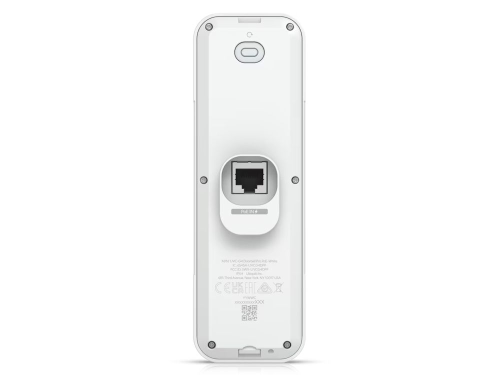 Ubiquiti UniFi G4 Doorbell Pro PoE achterkant