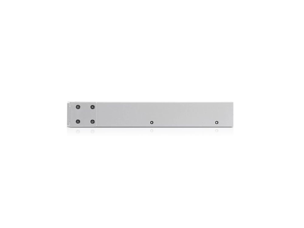 Zijkant van de Ubiquiti UniFi USW-48-POE Gen2 managed netwerk switch