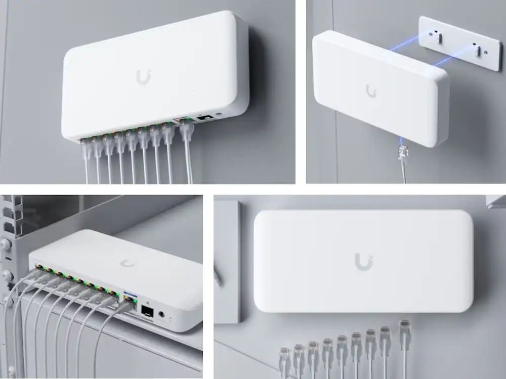 Ubiquiti UniFi Flex 2.5G PoE bundel installatie
