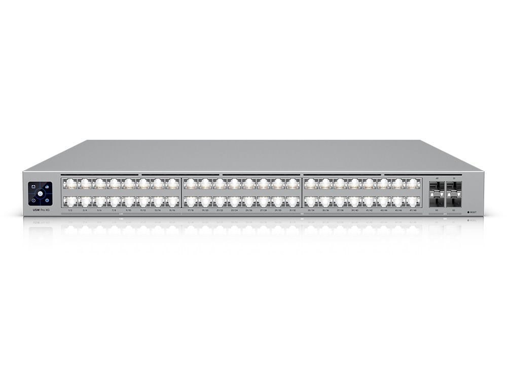 Ubiquiti UniFi Pro XG 48 ethernetpoorten
