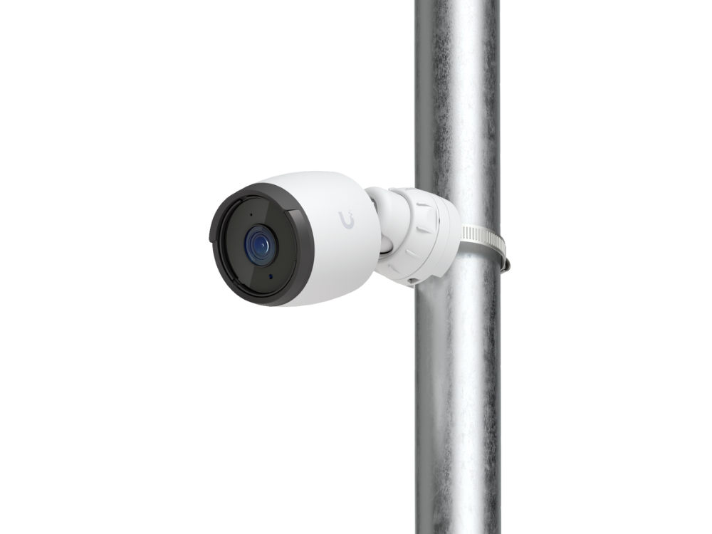 Ubiquiti G6 Bullet camera on a pole