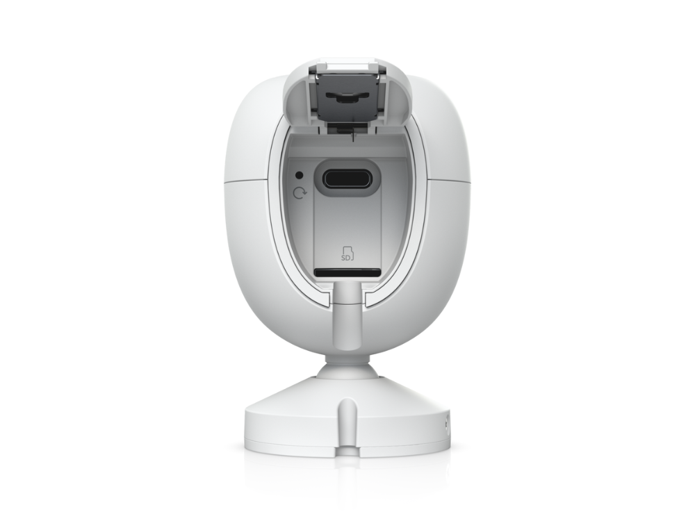 Ubiquiti G6 Instant Camera back side with open flap