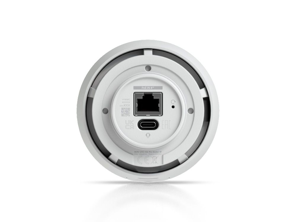Ubiquiti UVC-G6-Pro-Bullet-W aansluitingen