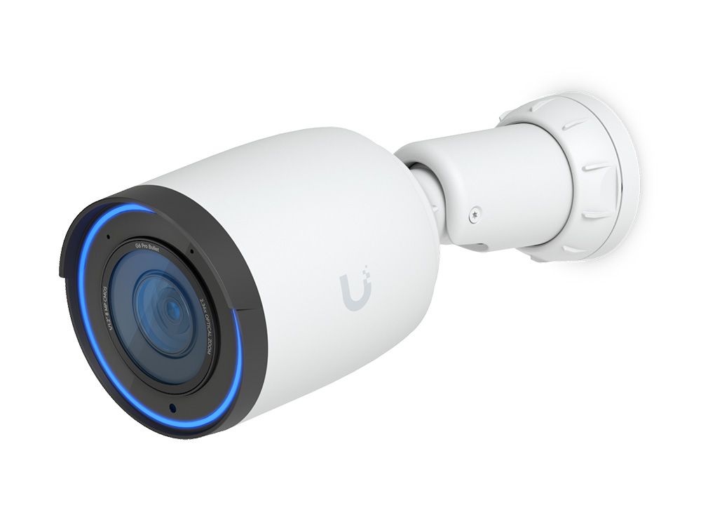 Ubiquiti UVC-G6-Pro-Bullet-W zijkant bovenkant