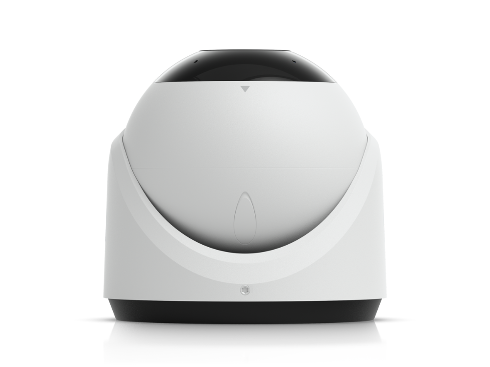 Ubiquiti G6 Turret camera white back side looking upwards