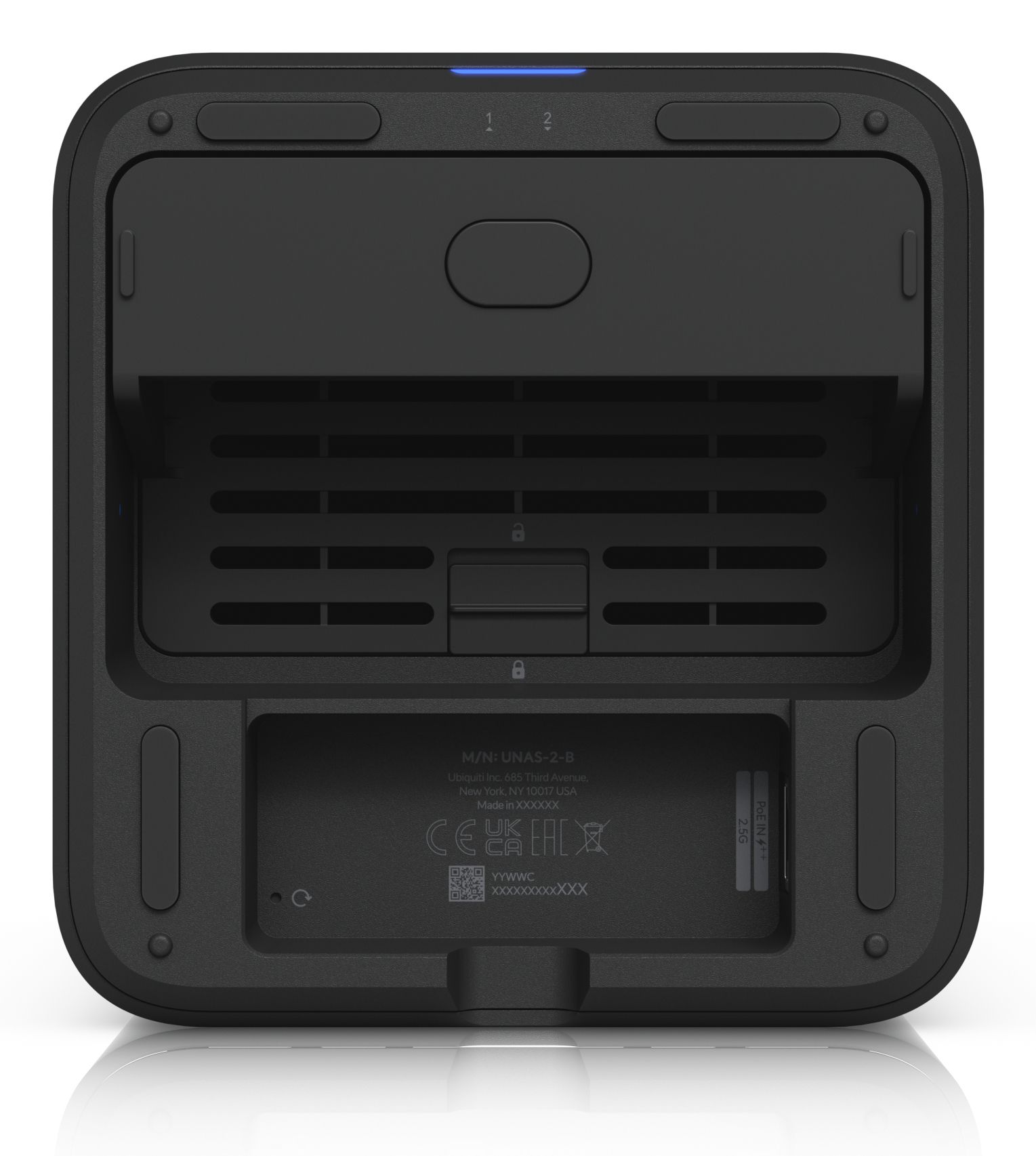 Ubiquiti UniFi UNAS 2 (zwart)