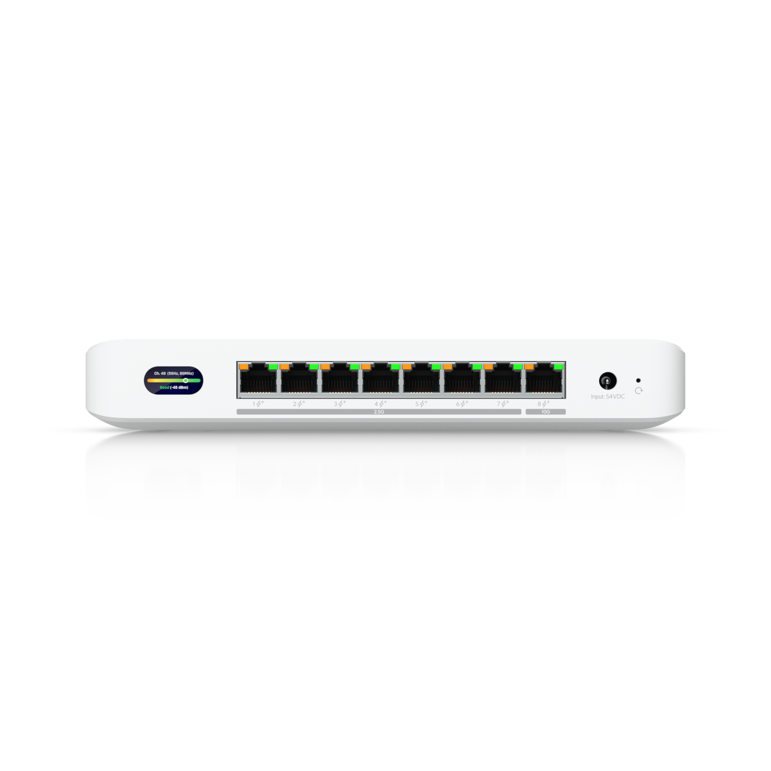 Voorkant van de Ubiquiti UniFi Device Bridge Switch (UDB-Switch)