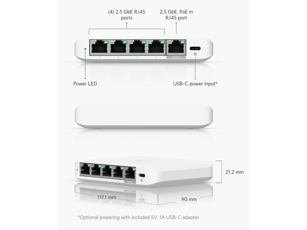 demo - Ubiquiti Flex Mini 2.5G