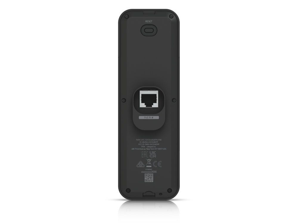 Ubiquiti UniFi G4 Doorbell Pro PoE achterkant