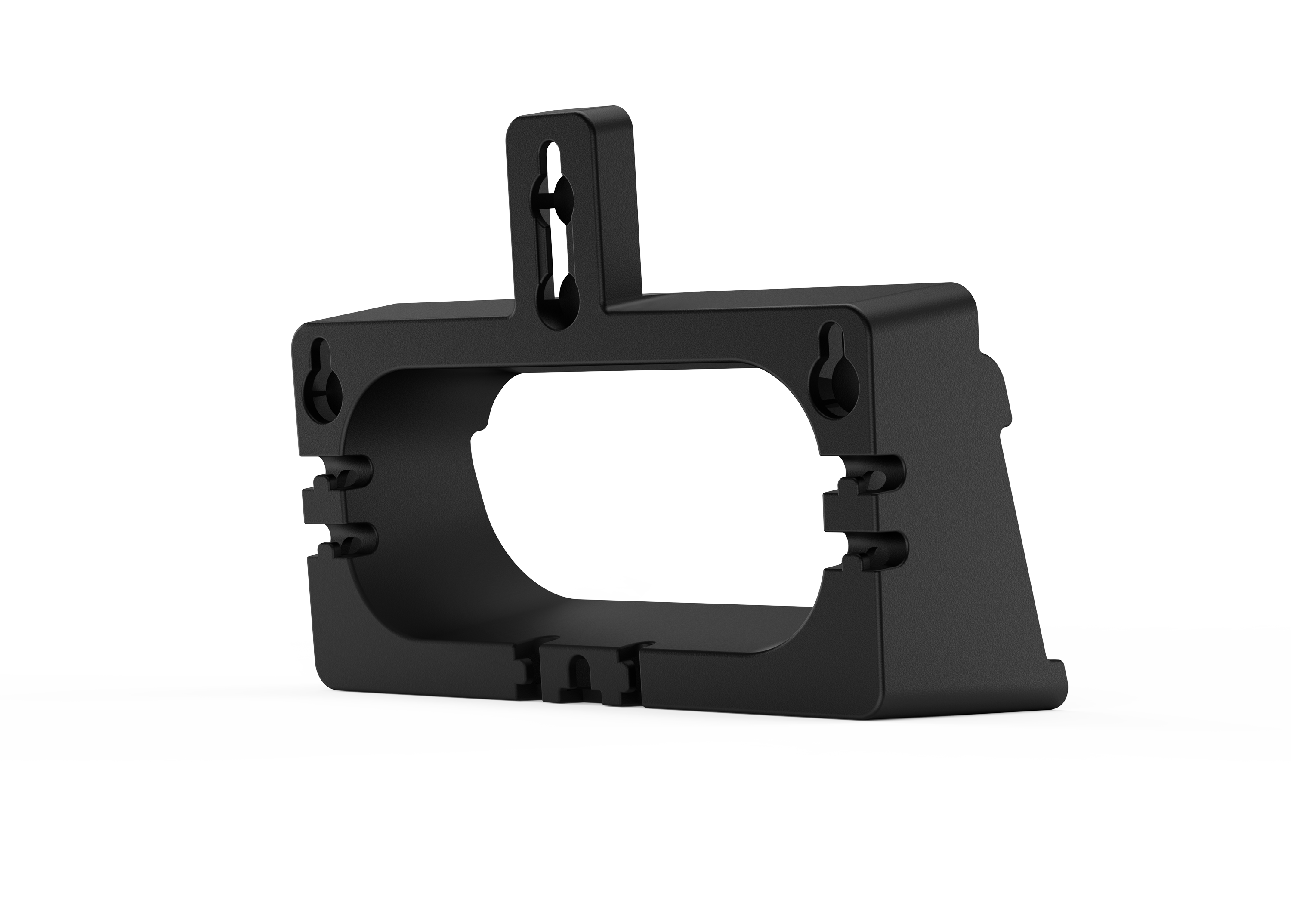 Yealink wall mount bracket voor de Yealink T8x serie IP telefoons schuin