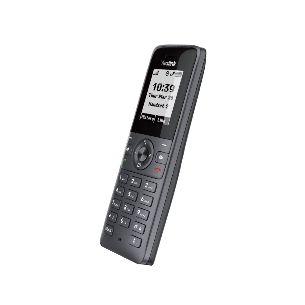 Yealink W71H DECT handset schuin
