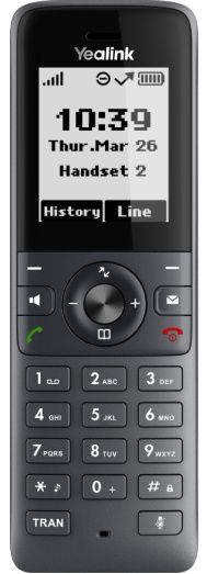 Yealink W71H DECT handset voorkant
