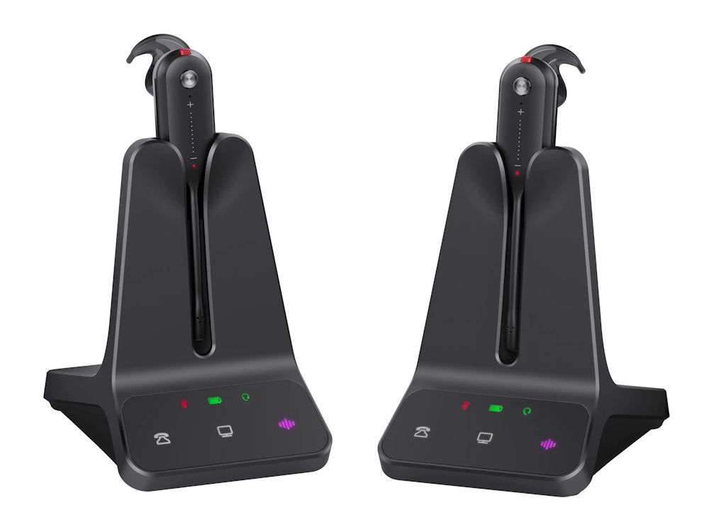Yealink WH63 E2 UC Supervisor Trainingsset met twee draadloze DECT headsets