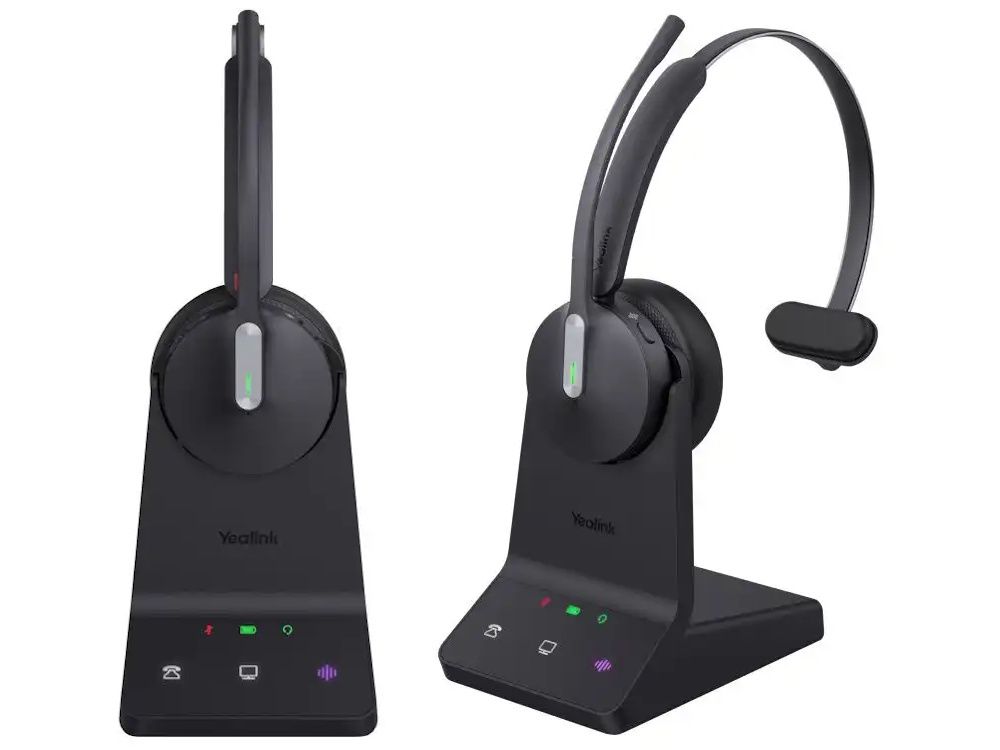 Yealink WH64 UC Mono Supervisor Trainingsset met twee geconfigureerde meeluister headsets