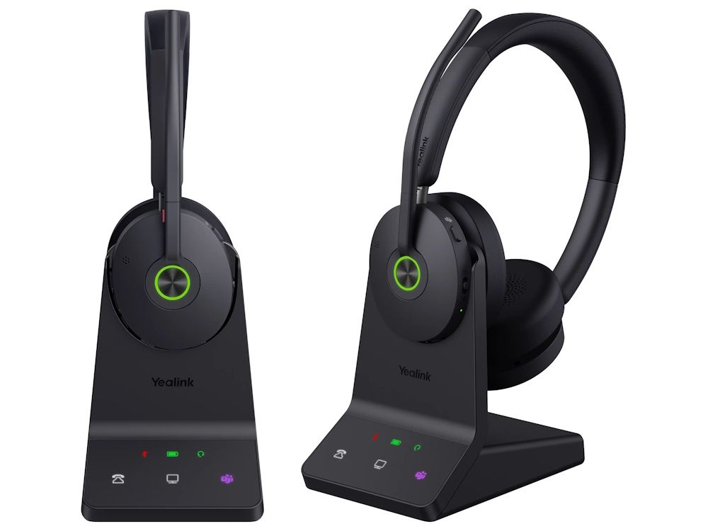 Yealink WH68 Dual UC Supervisor Trainingsset met twee meeluister headsets