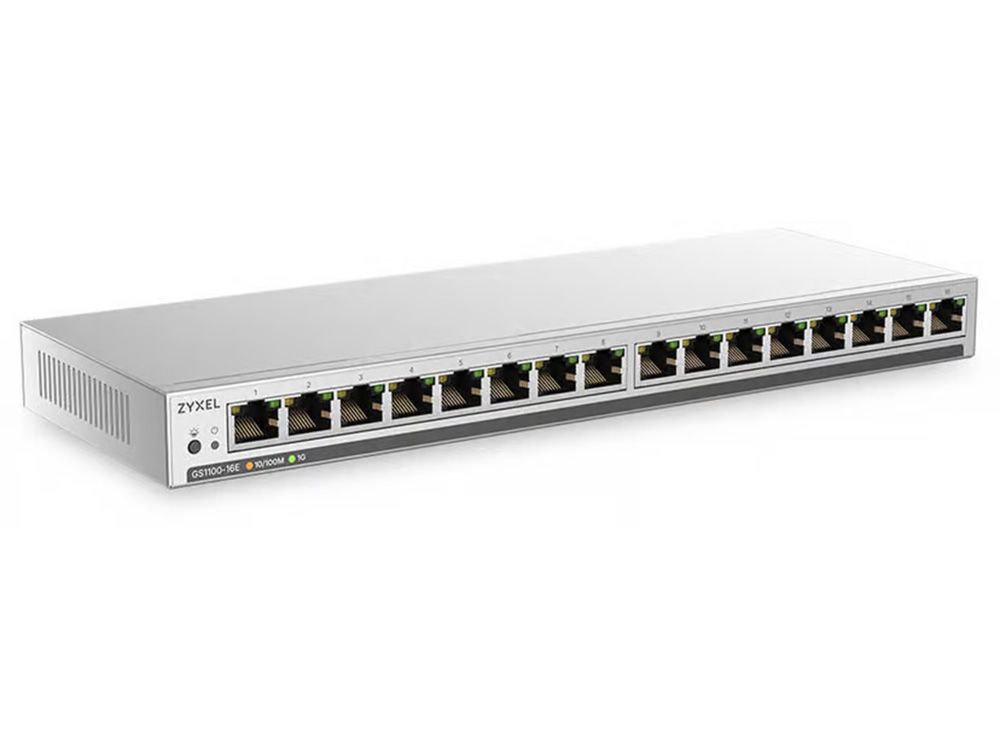 Zyxel GS1100-16E unmanaged switch