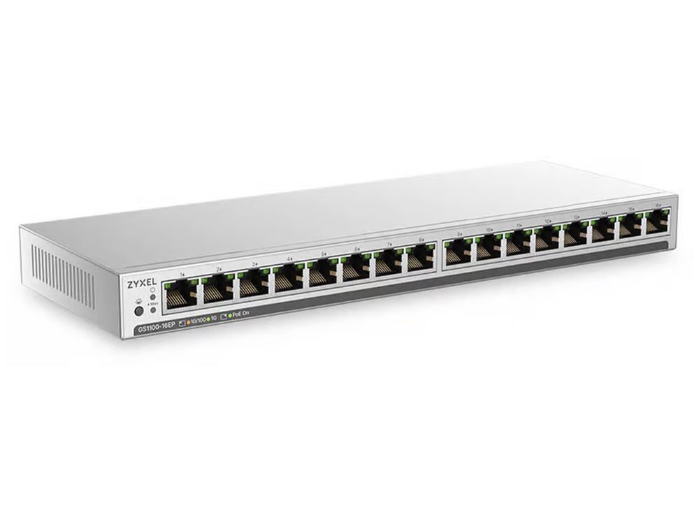 Zyxel GS1100-16EP PoE+ switch