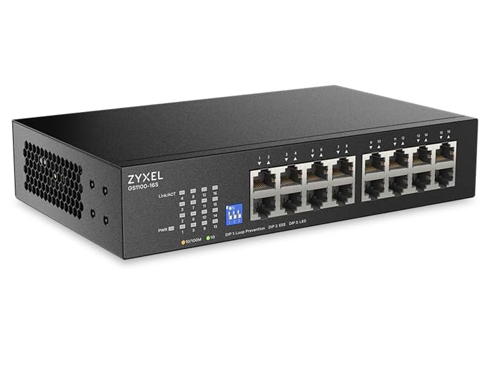 Zyxel GS1100-16S unmanaged switch