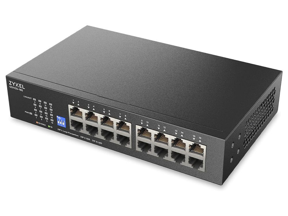 Zyxel GS1100-16S unmanaged switch