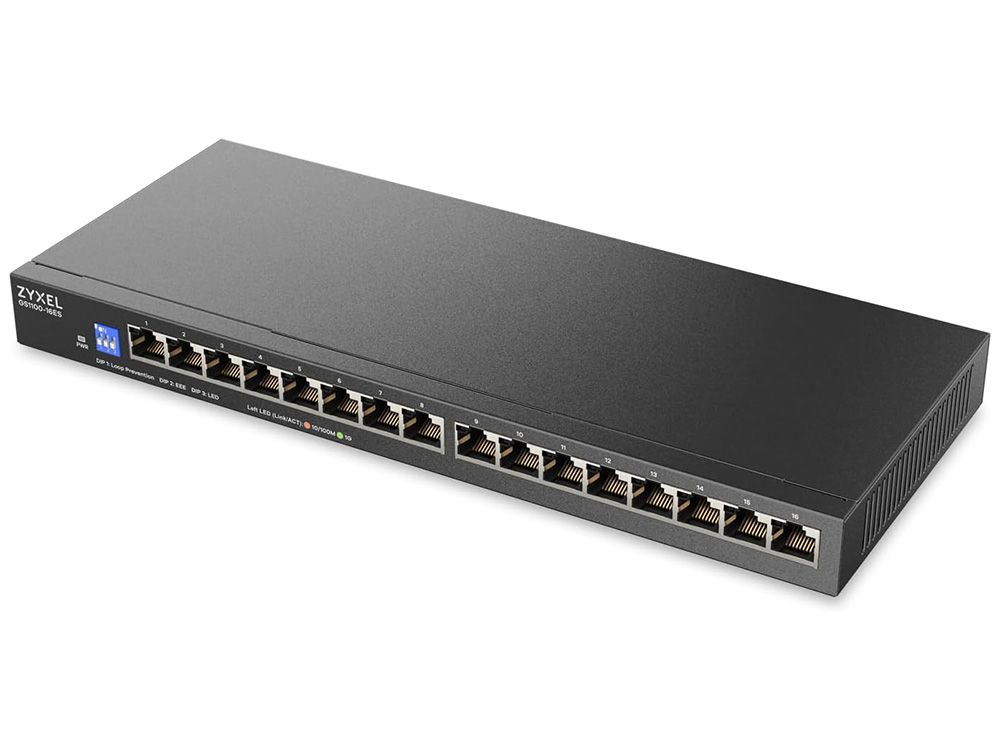 Zyxel GS1100-16ES unmanaged switch