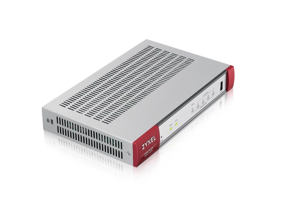 Zyxel USG Flex 100 Firewall v2 bovenkant en zijkant