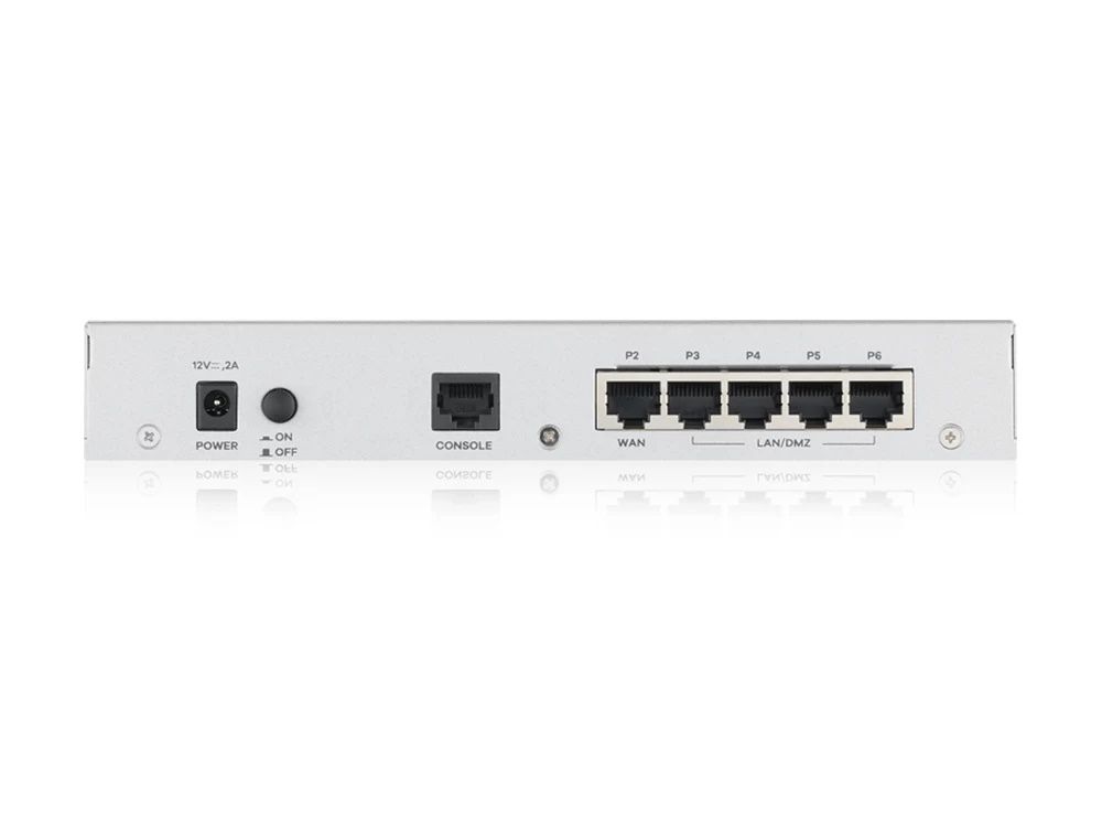 Zyxel USG Flex 100 Firewall v2 achterkant