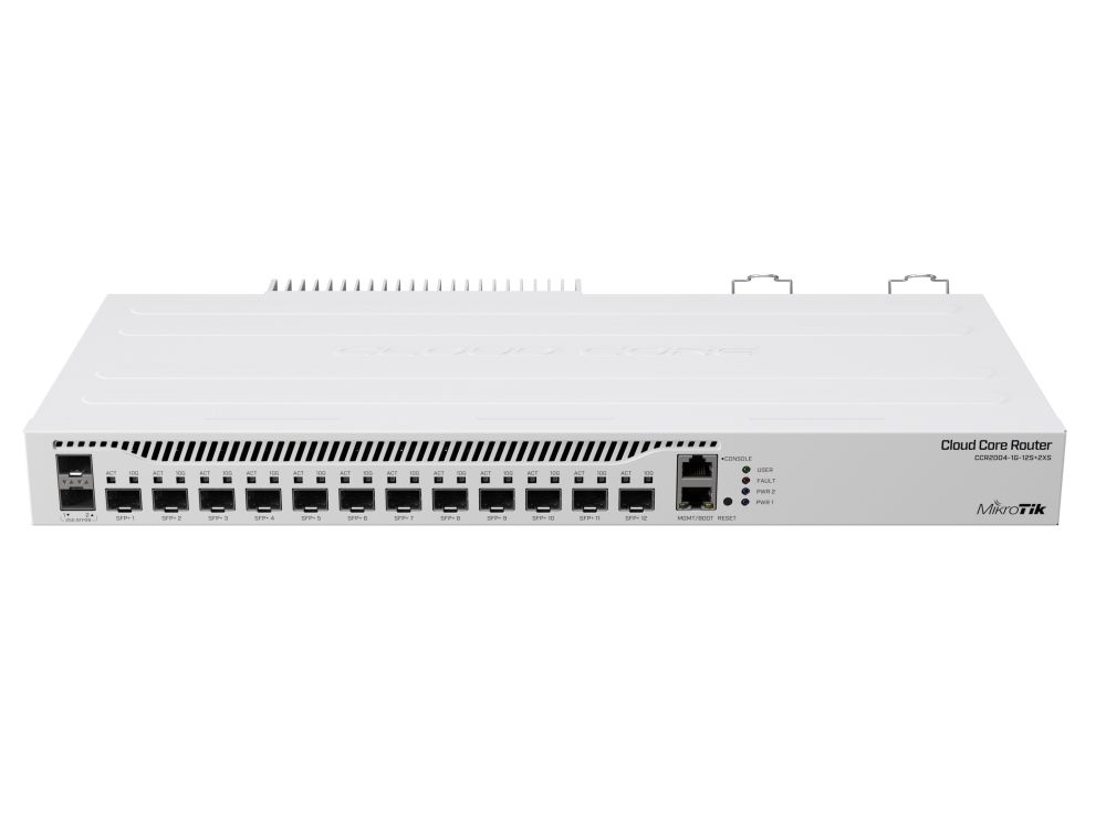 MikroTik CCR2004-1G-12S+2XS