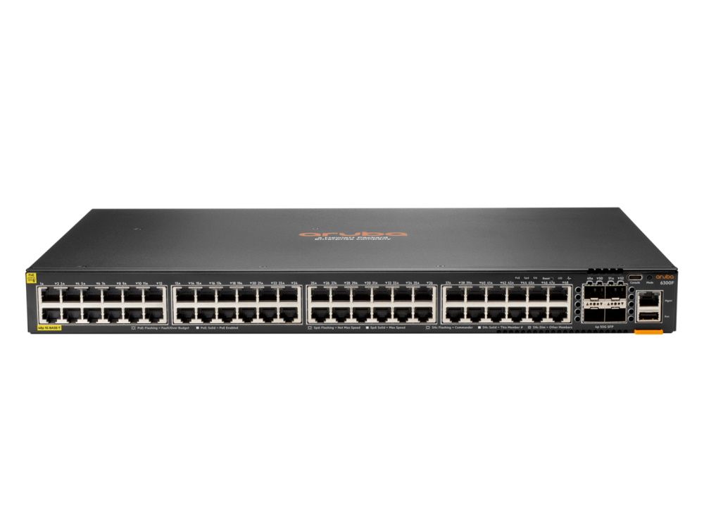 Aruba 6300F 48G CL4 PoE 4SFP56