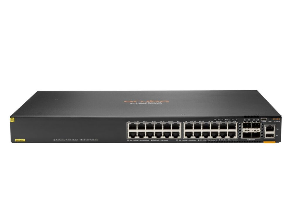 Aruba 6300F 24G CL4 PoE 4SFP56