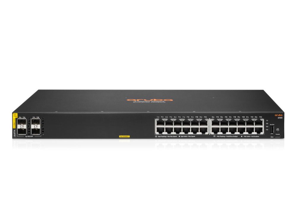 Aruba 6100 24G CL4 PoE 4SFP+