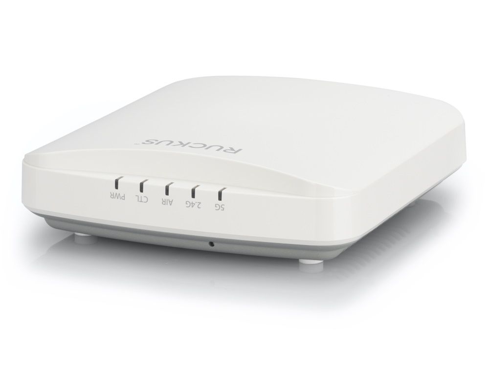 Ruckus R350 Unleashed WiFi 6 indoor access point liggend bovenkant