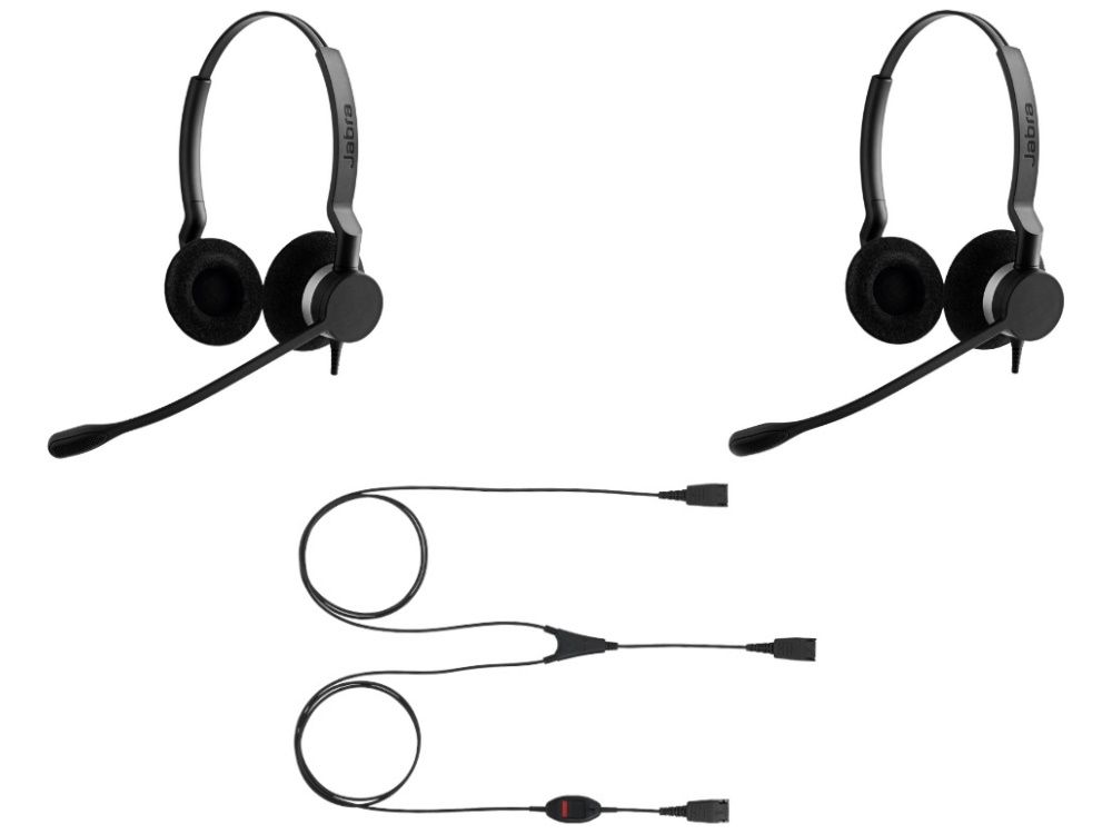 Jabra BIZ 2300 QD Duo Headsets
